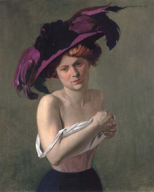 Felix Vallotton The Purple Hat oil painting image